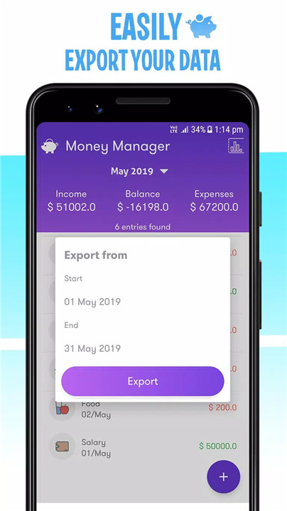 Money Manager screenshot