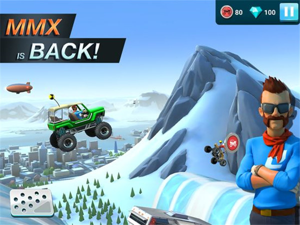 MMX Hill Dash 2 screenshot