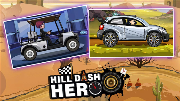 Hill Dash Hero screenshot