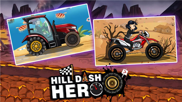 Hill Dash Hero screenshot