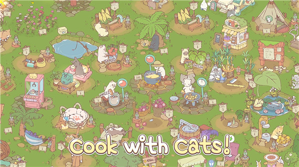 Cats & Soup - Cute Cat Game screenshot