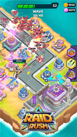 Raid Rush: Tower Defense TD screenshot