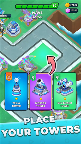 Raid Rush: Tower Defense TD screenshot