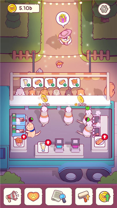 Cat Snack Cafe: Idle Games screenshot