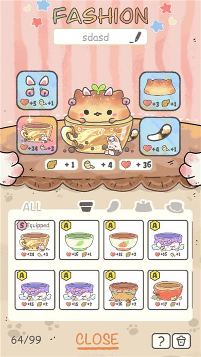 My CatPots screenshot