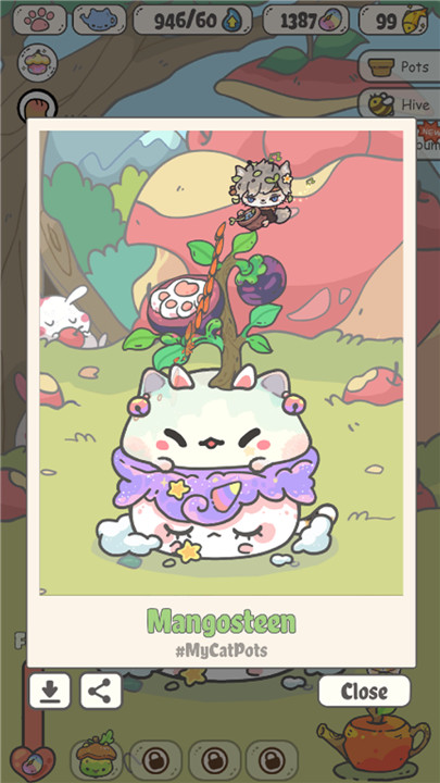 My CatPots screenshot