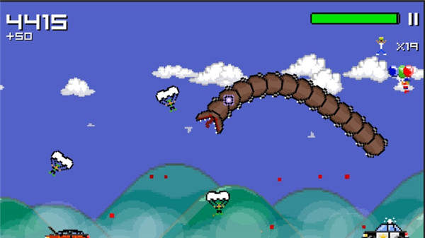 Super Mega Worm Lite screenshot