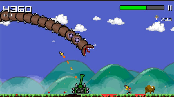 Super Mega Worm Lite screenshot