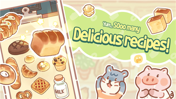 Bear Bakery - Cooking Tycoon screenshot