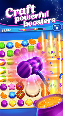 Crafty Candy - Match 3 Game screenshot