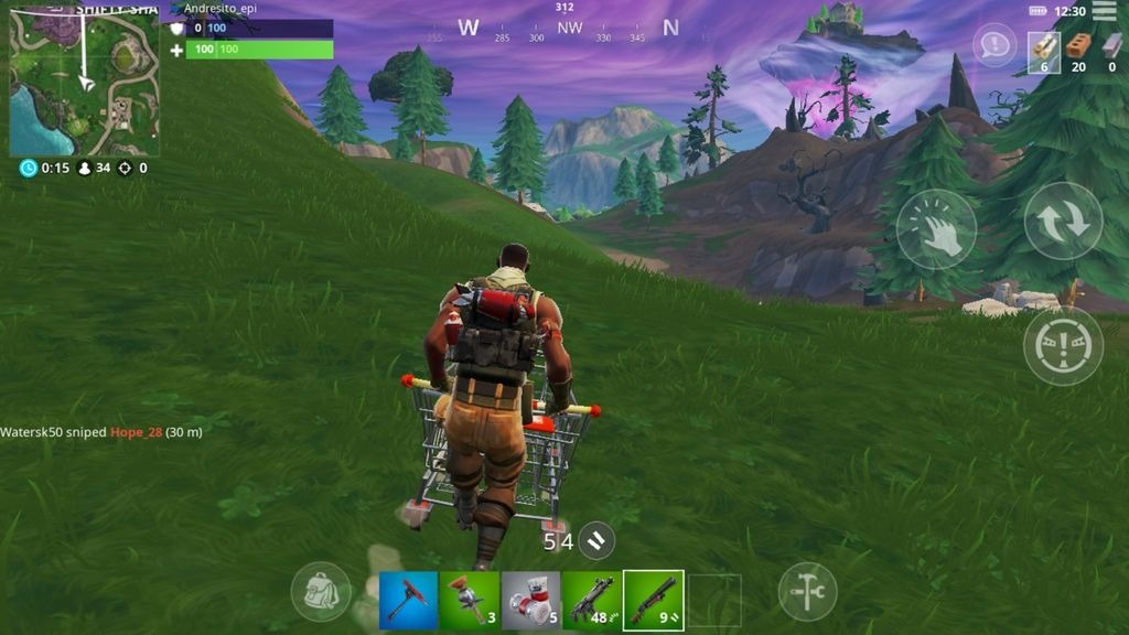 Fornite screenshot