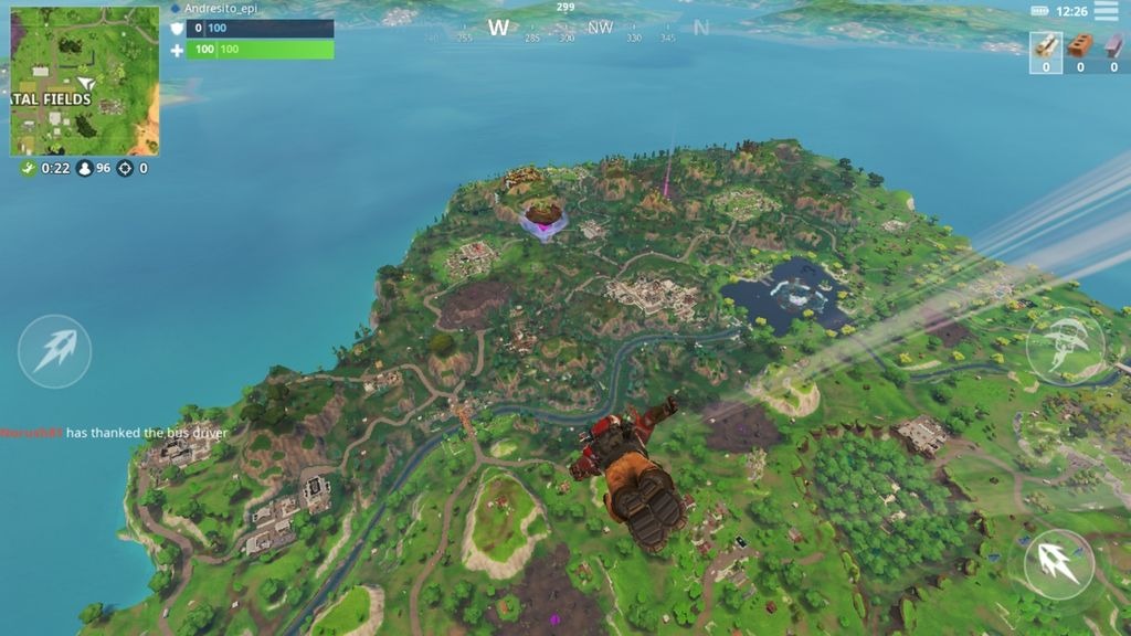 Fornite screenshot