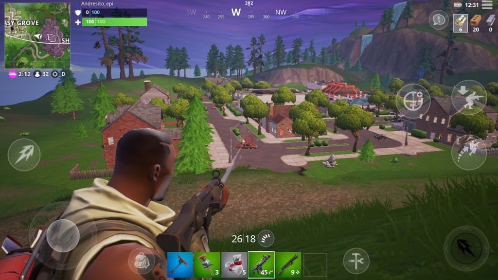 Fornite screenshot