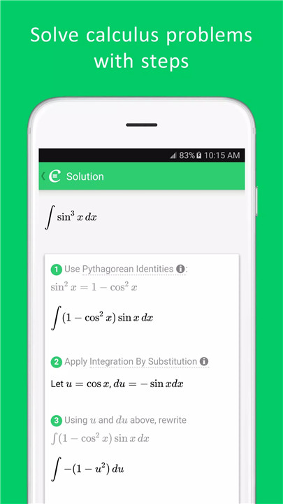 Cymath screenshot