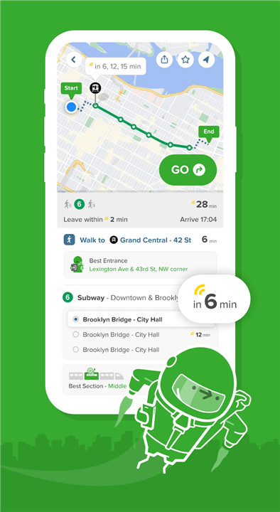 Citymapper screenshot