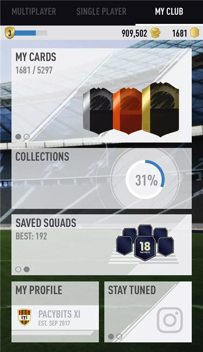 PacyBits Fut 18 screenshot