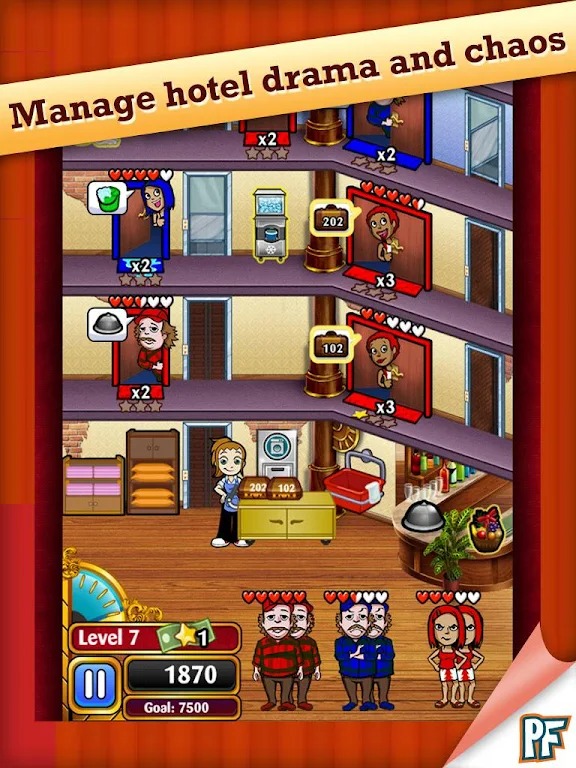 Hotel Dash screenshot