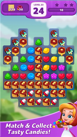 Lollipop: Sweet Taste Match 3 screenshot