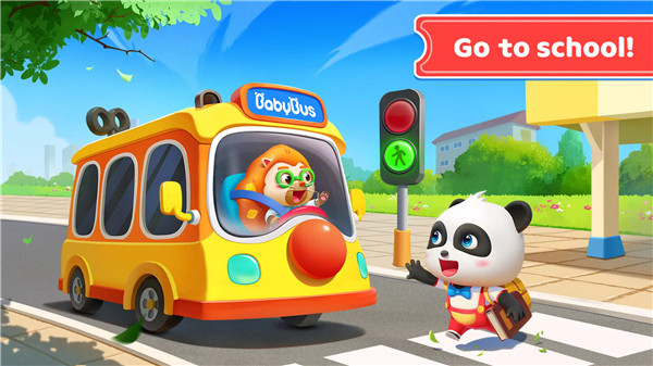 Baby Panda: School Bus screenshot