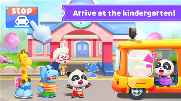 Baby Panda: School Bus