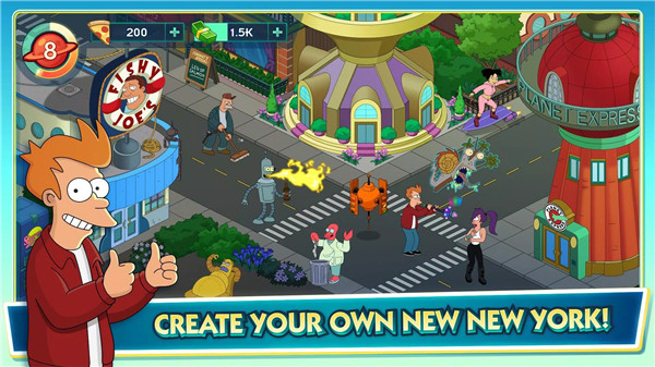 Futurama: Worlds of Tomorrow screenshot