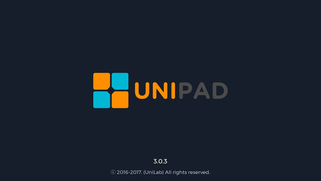 UniPad screenshot