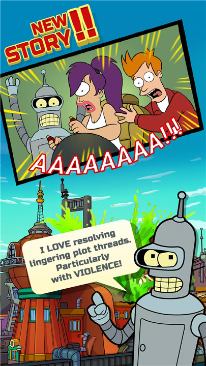 Futurama: Game of Drones screenshot