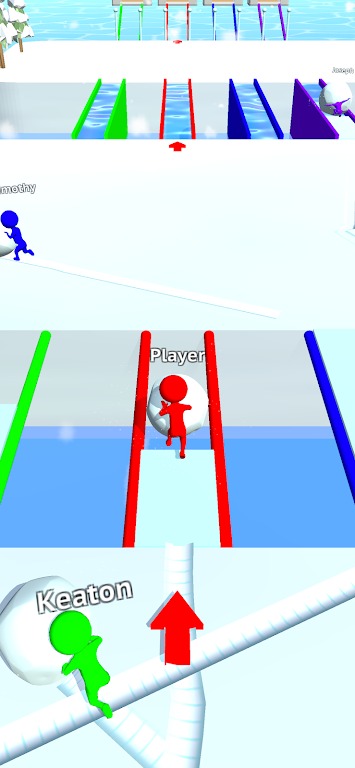 Snow Race screenshot