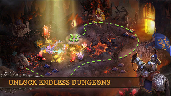 Dungeon & Heroes 3D RPG screenshot