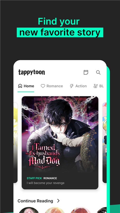 Tappytoon screenshot