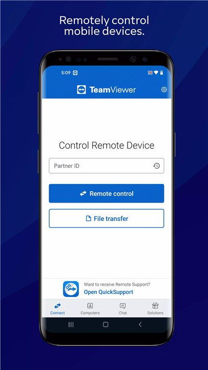 TeamViewer screenshot