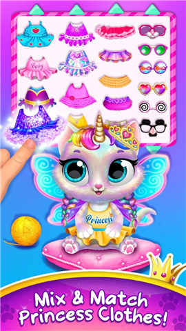 Twinkle - Unicorn Cat Princess screenshot