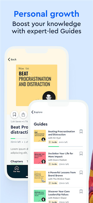 Blinkist: Book Summaries Daily