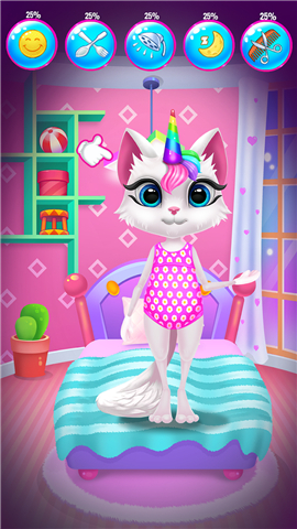 Kitty Kate Unicorn Daily Care screenshot