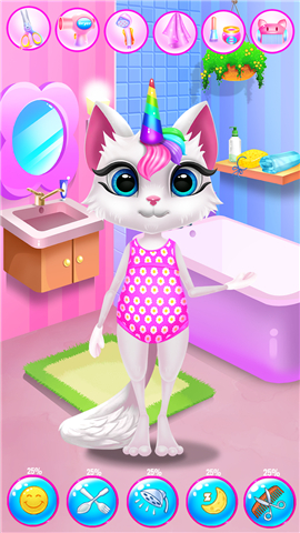 Kitty Kate Unicorn Daily Care screenshot