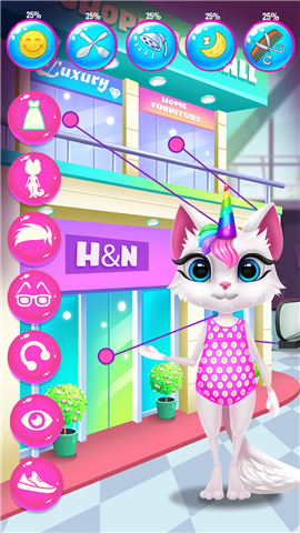 Kitty Kate Unicorn Daily Care screenshot