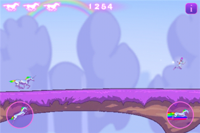 Robot Unicorn Attack screenshot