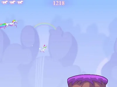 Robot Unicorn Attack screenshot