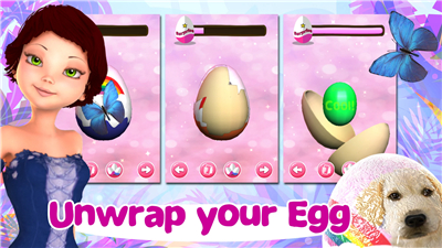 Princess Unicorn Surprise Eggs screenshot