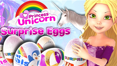 Princess Unicorn Surprise Eggs