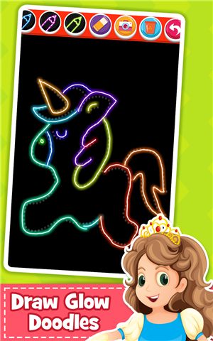 Unicorn Coloring Book for Kids screenshot