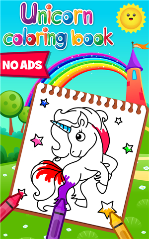 Unicorn Coloring Book for Kids