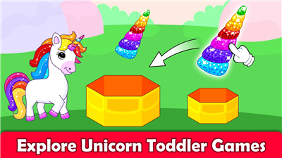 Unicorn Games for 2+ Year Olds