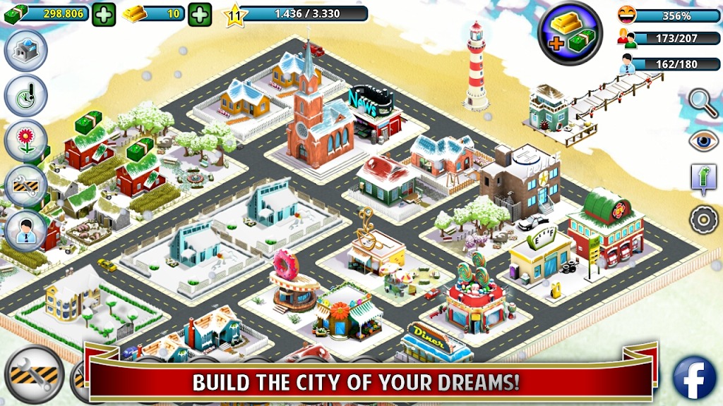 City Island: Winter Edition screenshot