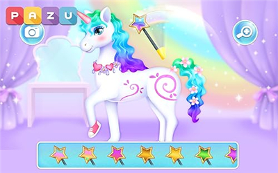 My Unicorn dress up for kids screenshot