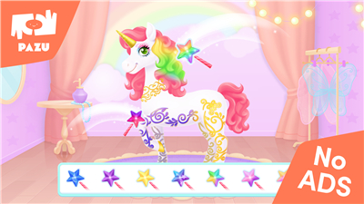 My Unicorn dress up for kids screenshot