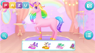 My Unicorn dress up for kids screenshot