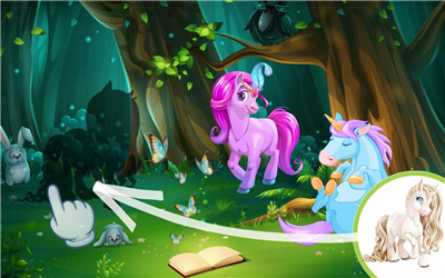 Unicorn games for kids screenshot