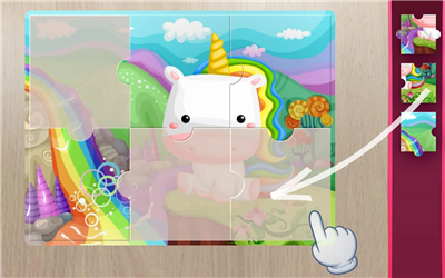 Unicorn games for kids screenshot