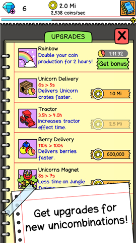 Unicorn Evolution: Idle Catch screenshot